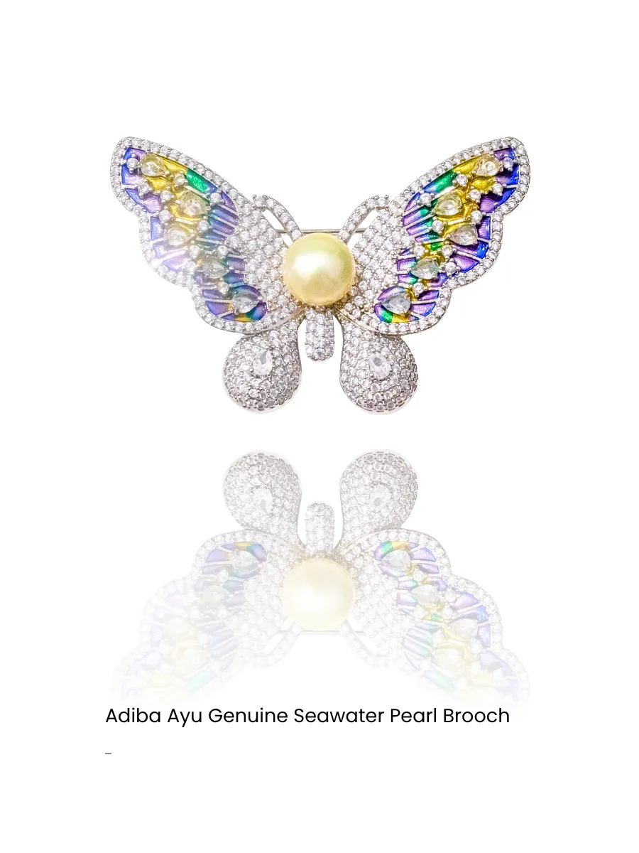 Luna Butterfly Brooch