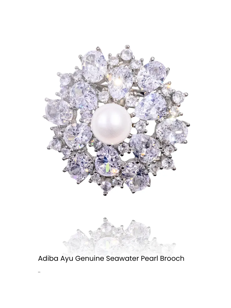 Garnelle Brooch