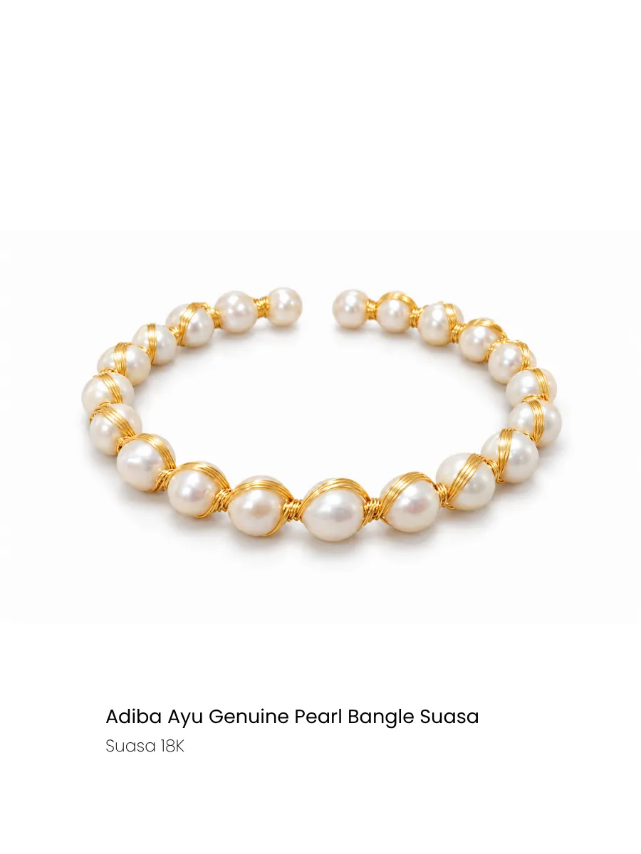 Wrap Suasa Pearl Bangle