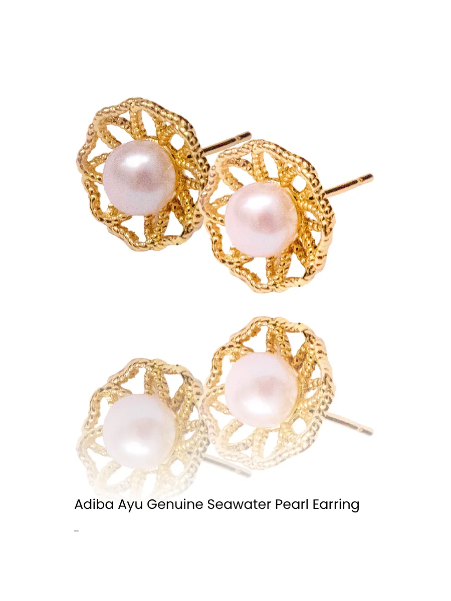 Arabella Lace Pearl Earrings