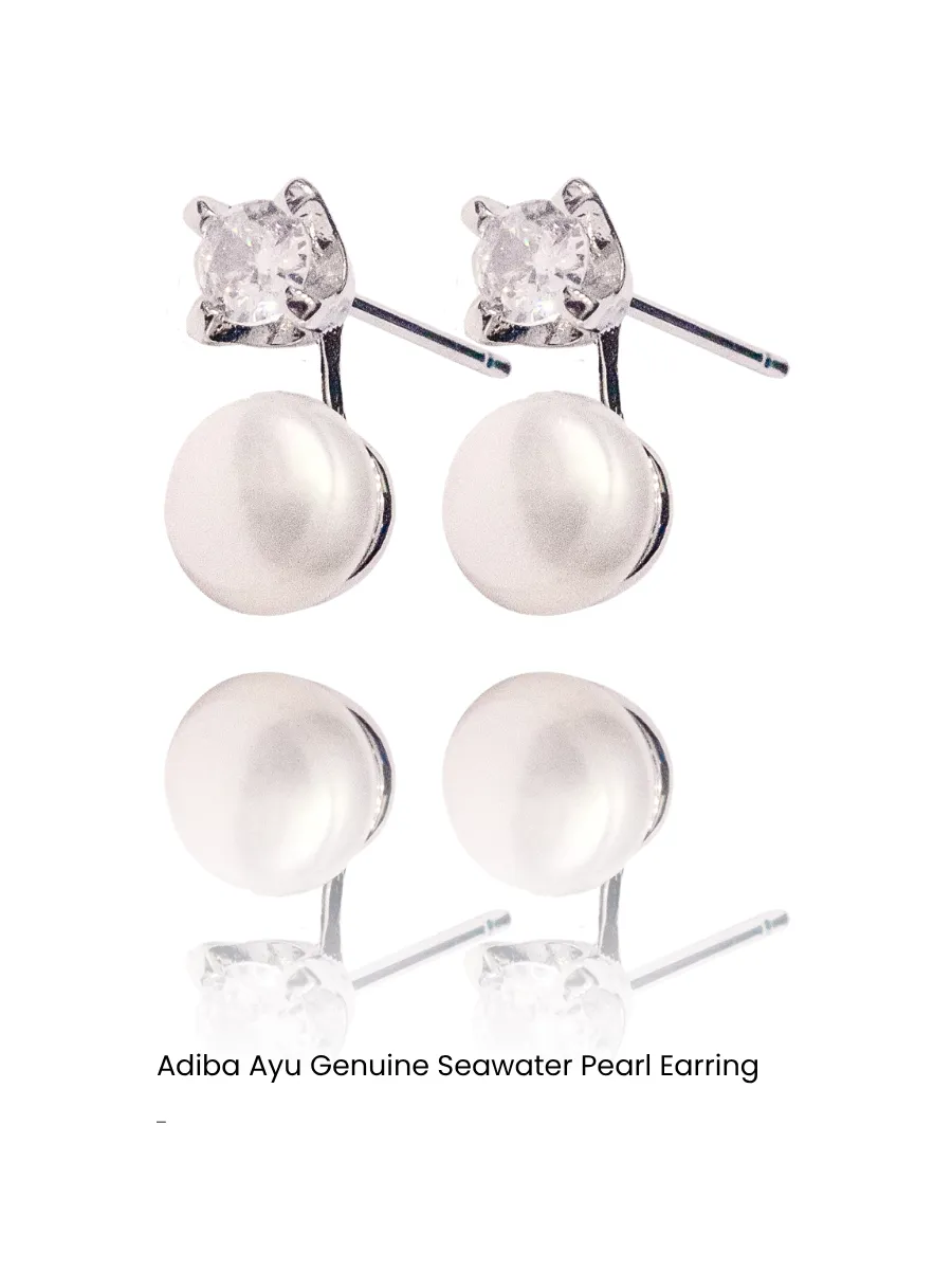 Alora Dewdrop Pearl Earrings