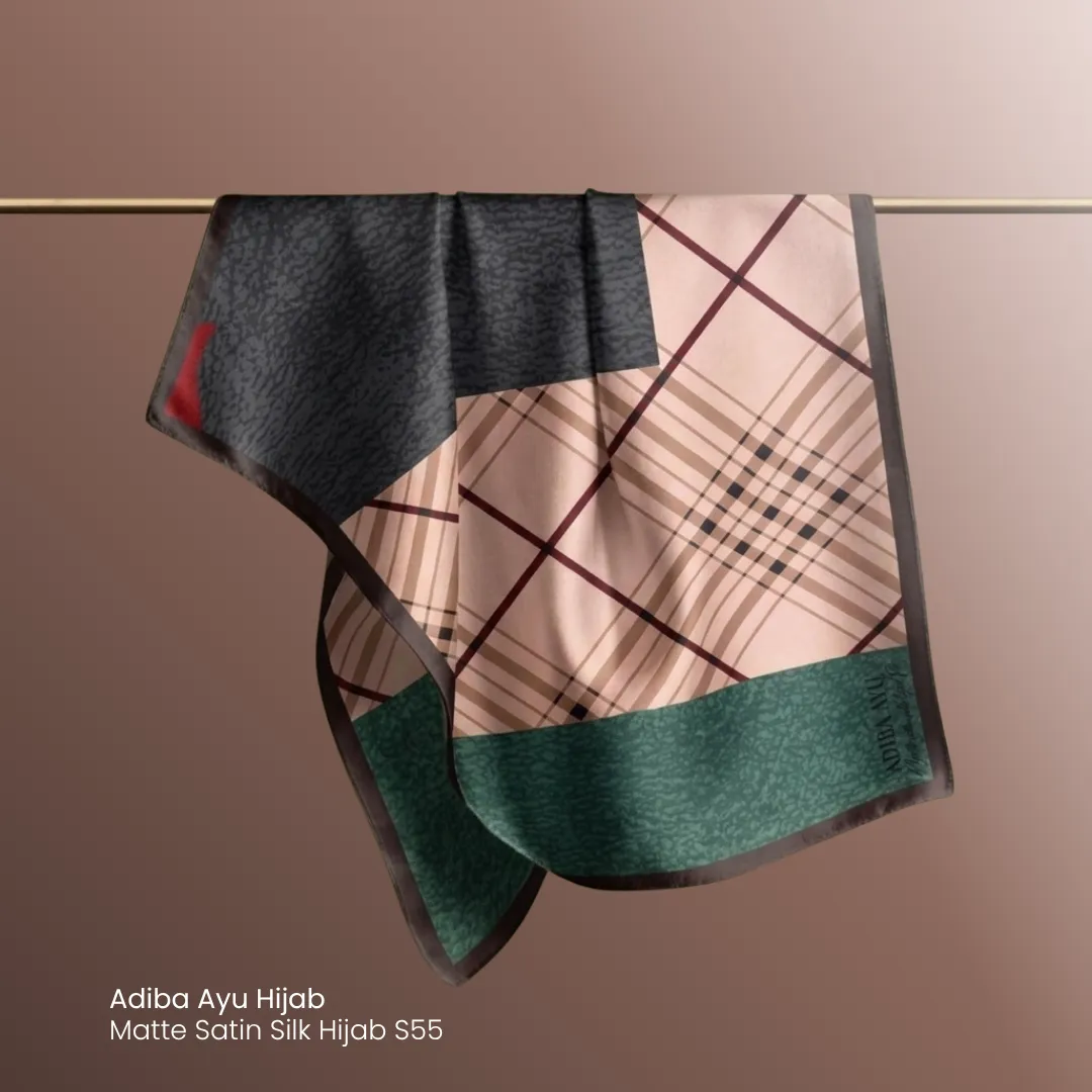 Adiba Ayu Matte Satin Silk Bawal Collection