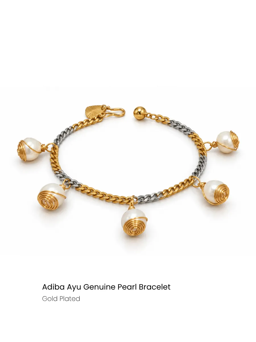 Duet Pearl Bracelet