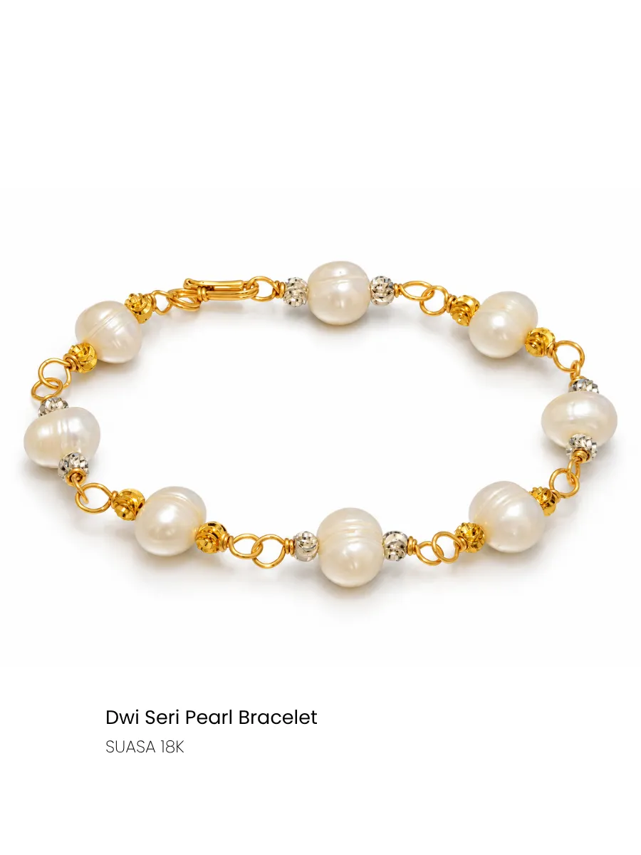 Dwi Seri Pearl Bracelet